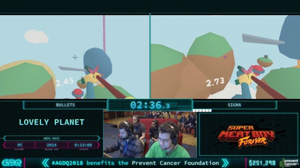 AGDQ 2018 Lovely Planet