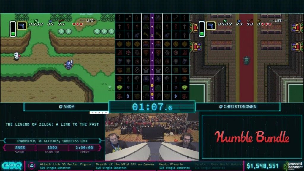AGDQ 2018 Link to the Past