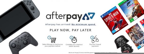 EB Games Afterpay