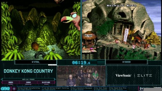AGDQ 2019 Donkey Kong Country