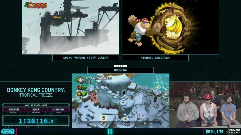 AGDQ 2019 Donkey Kong Country Tropical Freeze