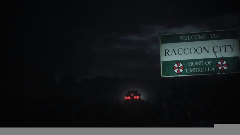 Resident Evil 2 Racoon City Billboard
