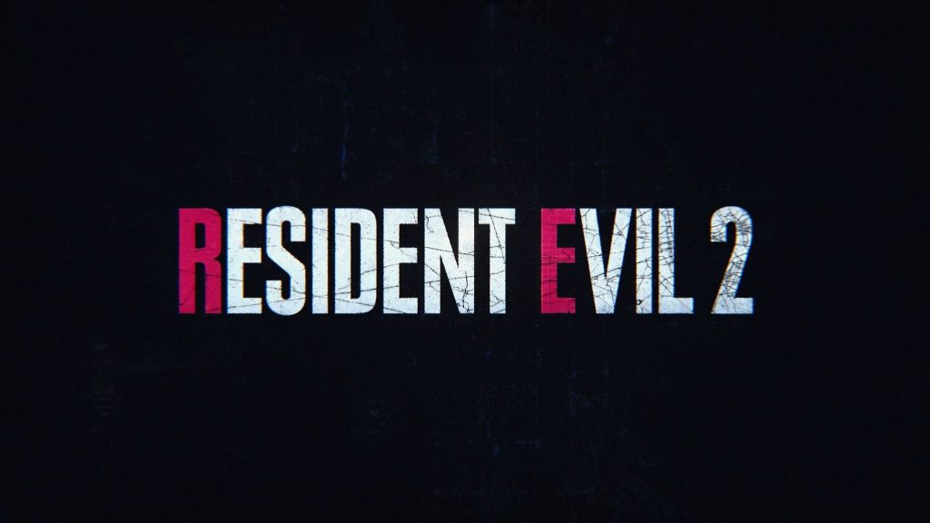 Resident Evil 2 Title Screen