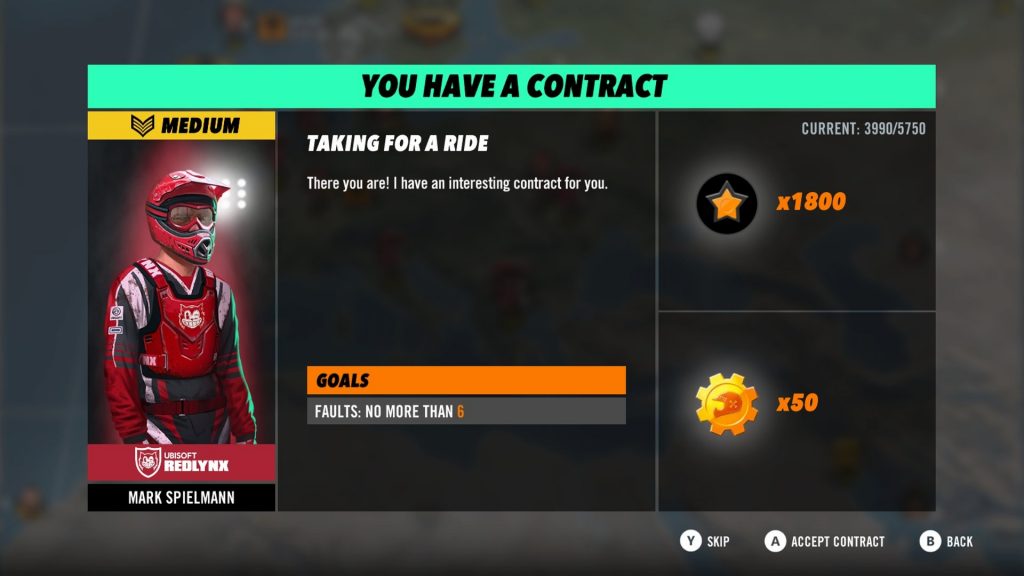 Trials Rising Contract