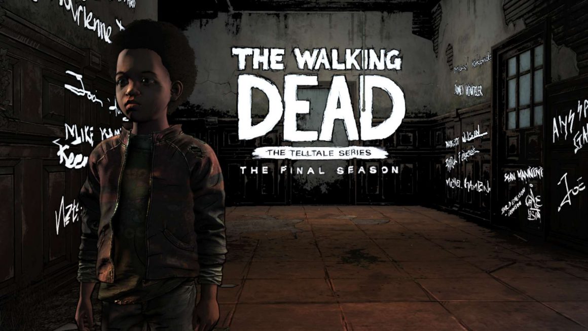 The Walking Dead FInal Season AJ Standing in Hallway