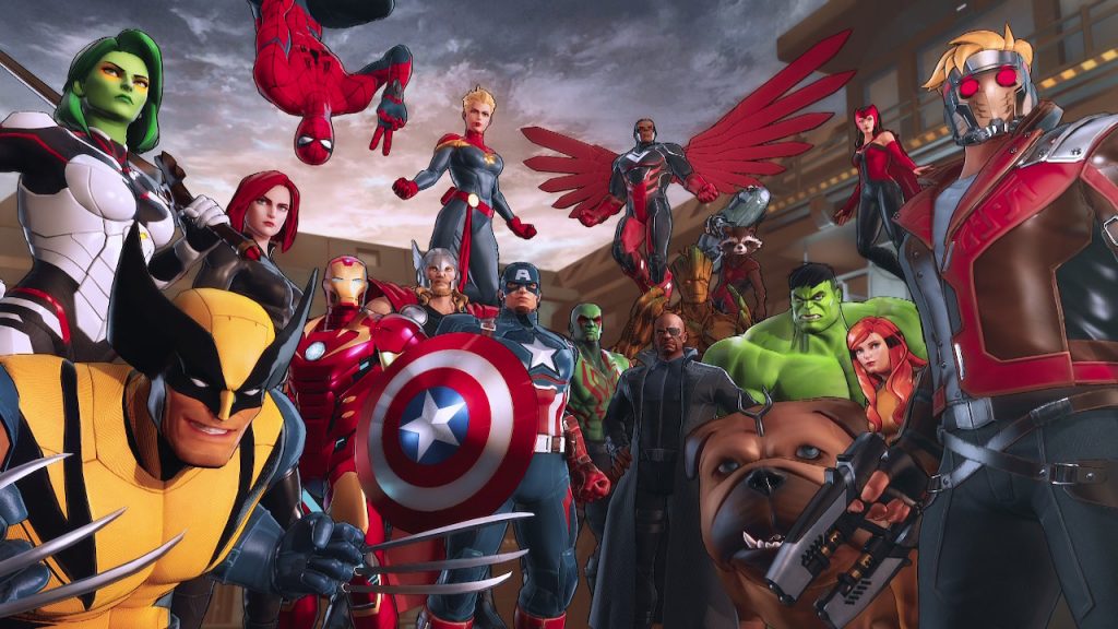 Marvel ultimate alliance 3 cast