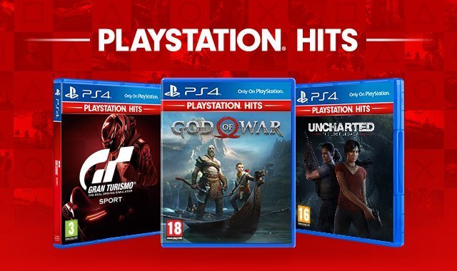God of War, Uncharted Lost Legacy and Gran Turismo Sport are available on October 4 as part of PlayStation Hits