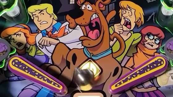 Scooby Doo Pinball machine flippers