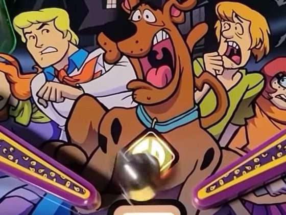 Scooby Doo Pinball machine flippers