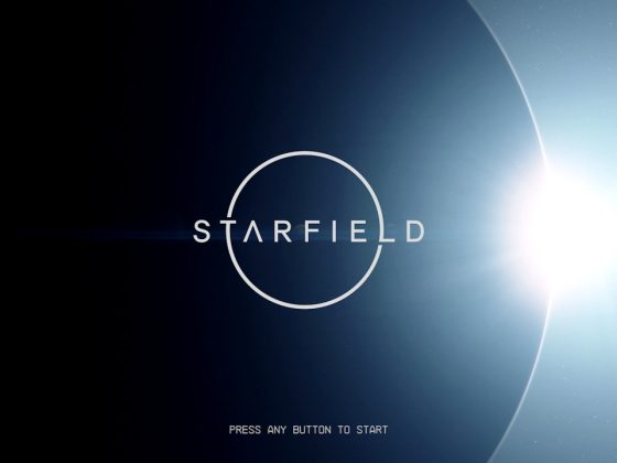Starfield Title Screen