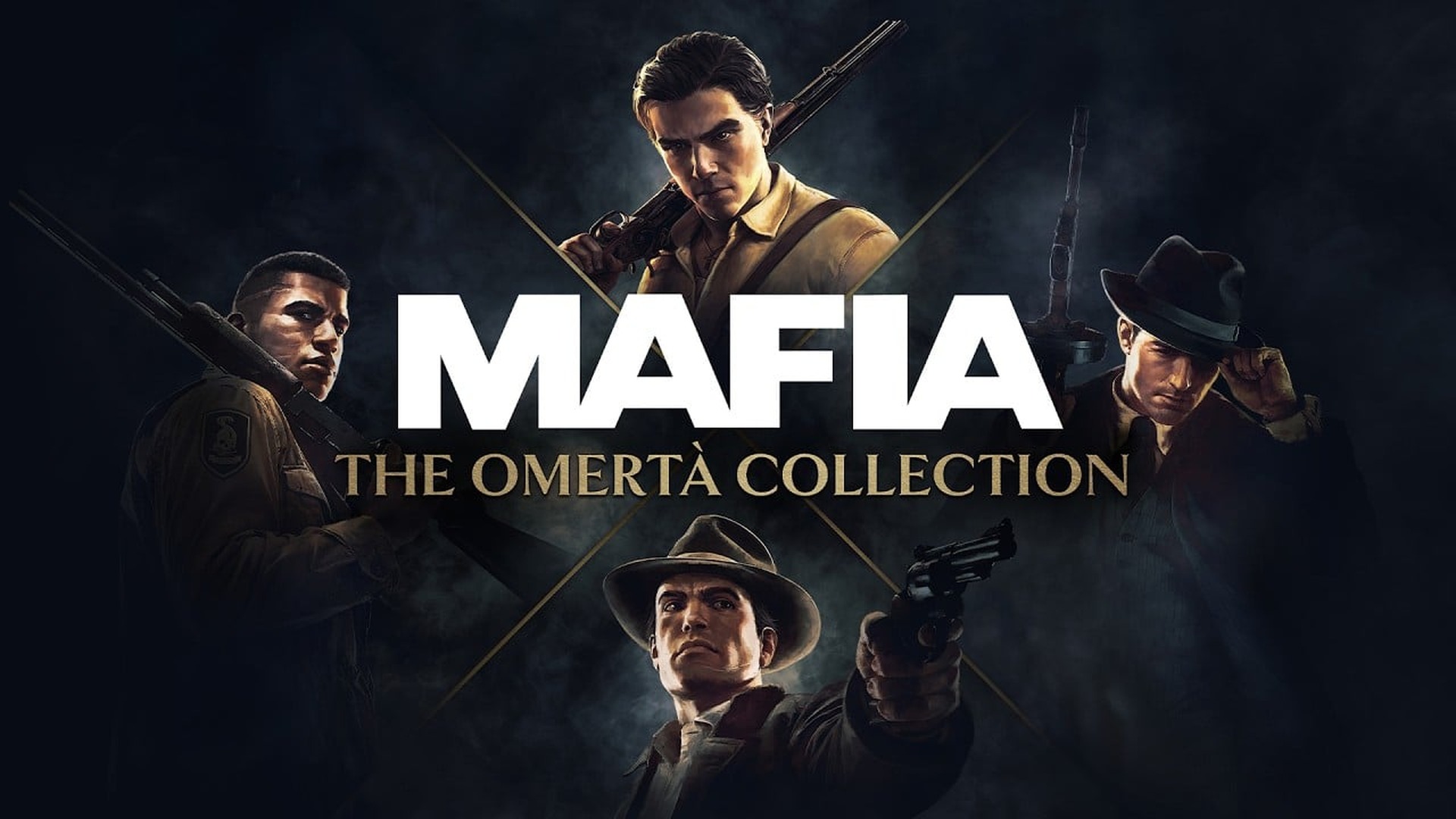 Mafia: The Omerta Collection official key art featuring characters from all four games