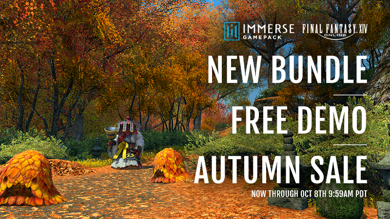 FINAL FANTASY XIV Online - NEW Immerse Spatial Audio + FFXIV Bundle, Free Demo, and Sale until Oct 8th! - Steam News